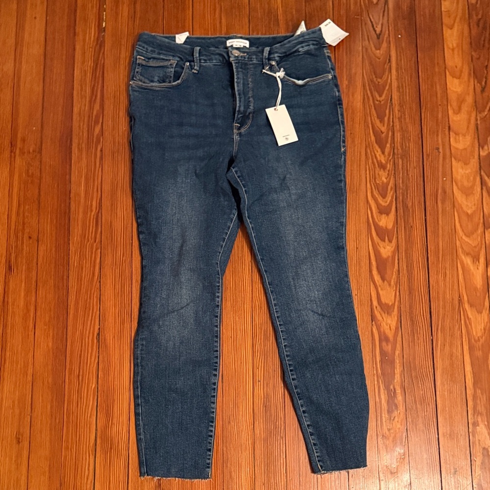 Good American Dark Blue Jeans